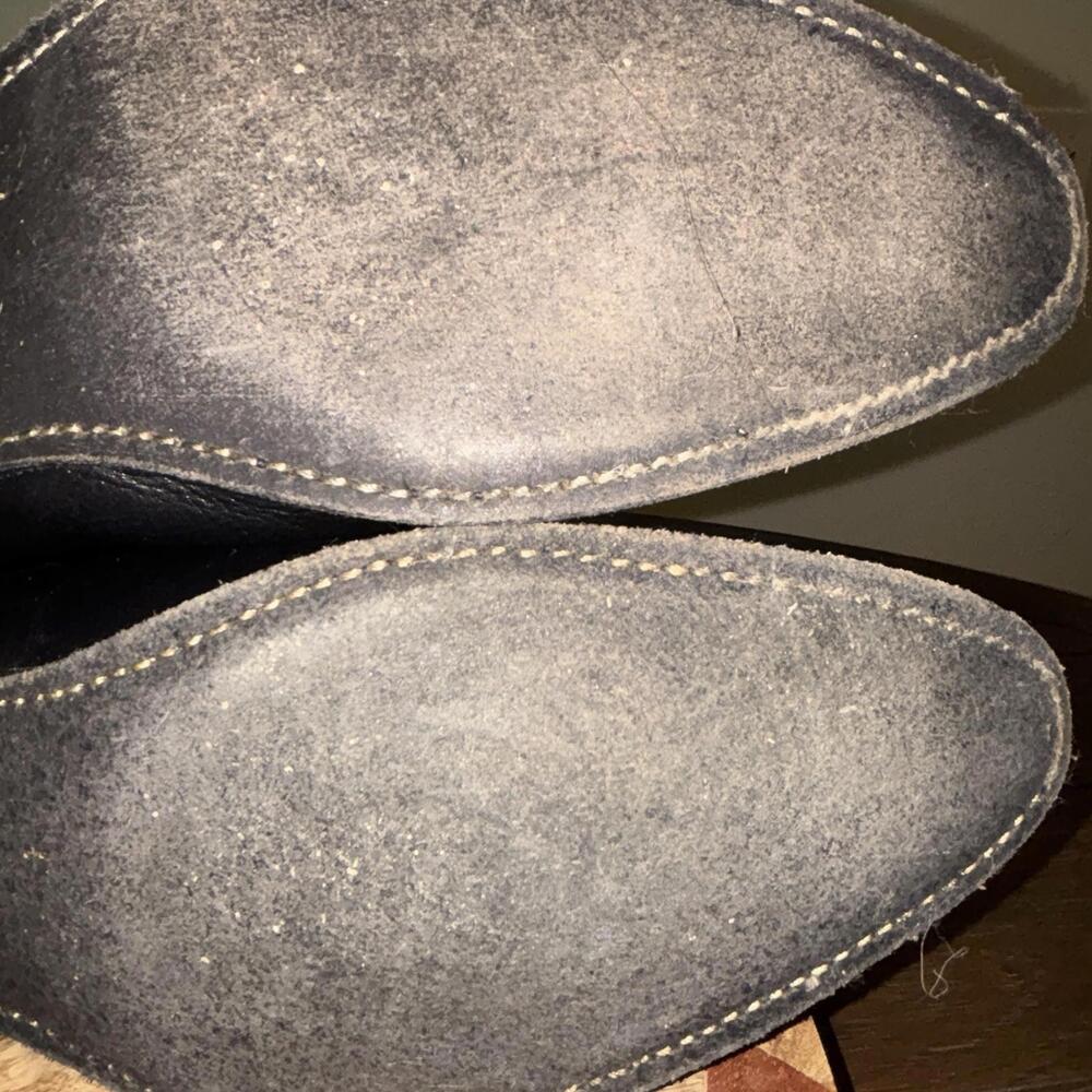 Evenin’ Star Men’s Western Black Leather Dusti Boots Size 13 Width D - Picture 10 of 13
